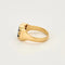 Bague 54 Bague en or jaune 18K - Saphirs et diamants 58 Facettes SMA0067