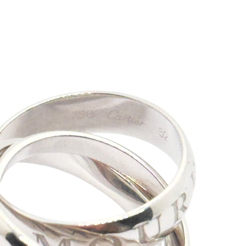 Bague 52 Cartier Amour & Trinity - Bague en or blanc 18 carats 58 Facettes 358