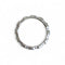 Bague 49 Alliance - Bague sertie de diamants en or blanc 58 Facettes 362