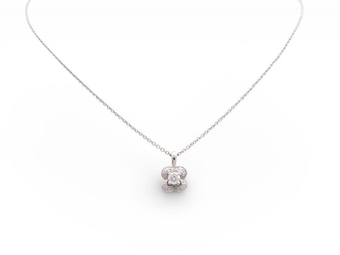 Collier Mauboussin Chance of Love N2 - Collier en or blanc 18K et diamants 58 Facettes 272901