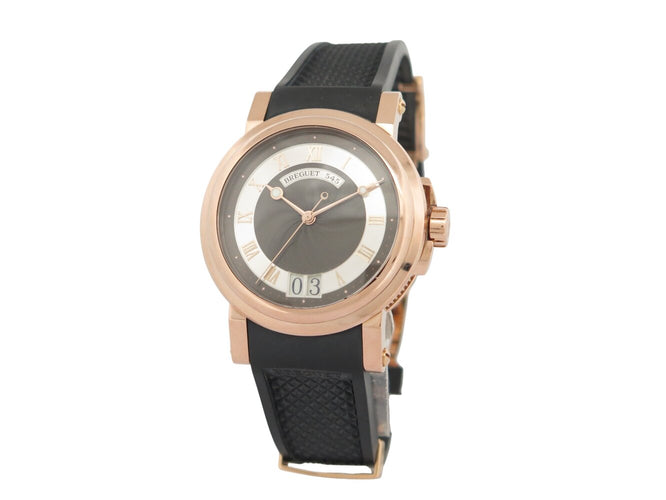 Montre Breguet Marine - Montre automatique Grande Date 5817 en or rose 18k 58 Facettes 272550