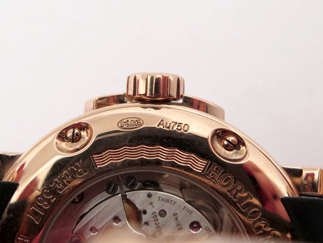 Montre Breguet Marine - Montre automatique Grande Date 5817 en or rose 18k 58 Facettes 272550