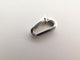 Collier collier DINH VAN pendentif cible or blanc 18k 6.3gr & diamants cordon baccarat 58 Facettes 272709
