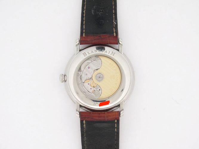 Montre Blancpain Villeret - Montre automatique ultra-plate 40 mm en acier 58 Facettes 272432