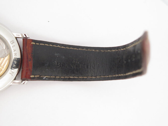 Montre Blancpain Villeret - Montre automatique ultra-plate 40 mm en acier 58 Facettes 272432