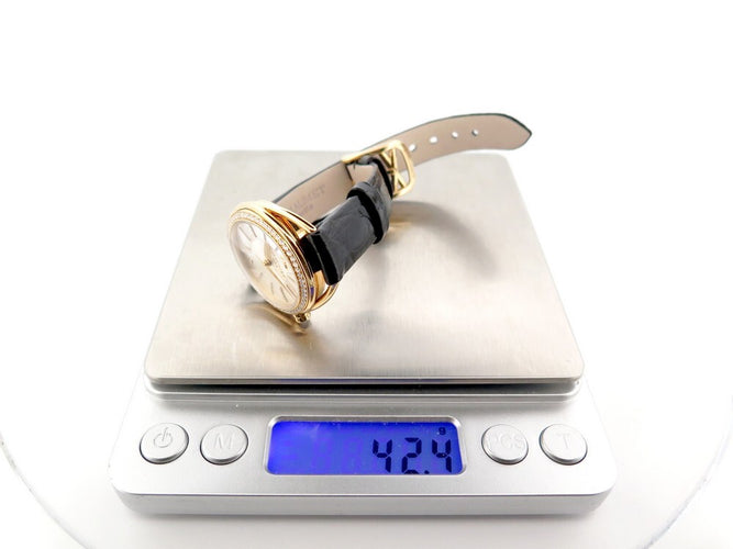 Montre Chaumet Liens Lumière - Montre femme quartz en or jaune 18k, diamants et nacre 58 Facettes 253809