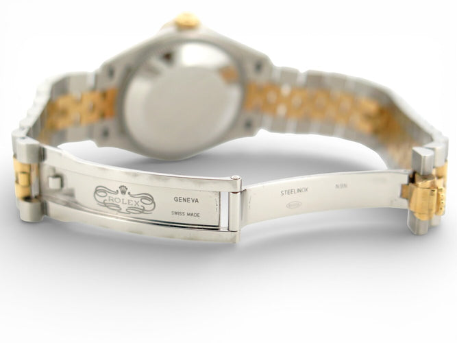 Montre Rolex Lady-Datejust 31 - Montre en or jaune 18k et acier, diamants 58 Facettes 272173