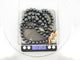 Collier Collier double rangs perles d'hématite noires en or jaune 18k et diamants 0,67 ct 58 Facettes 272071