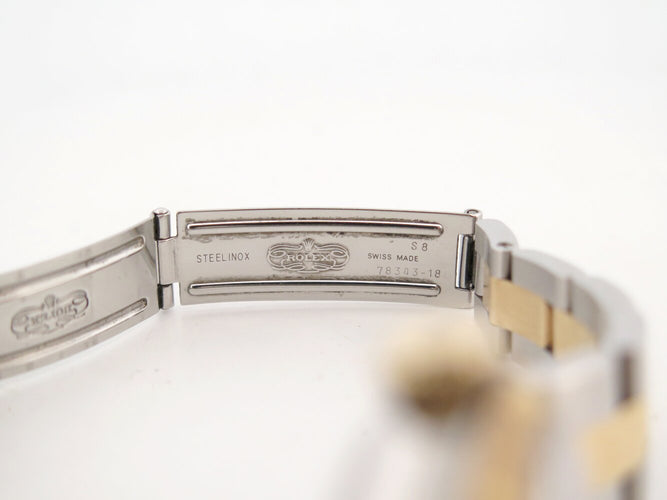 Montre Rolex Oyster Perpetual Lady 67243 - Montre automatique 24 mm acier et or jaune 58 Facettes 272072