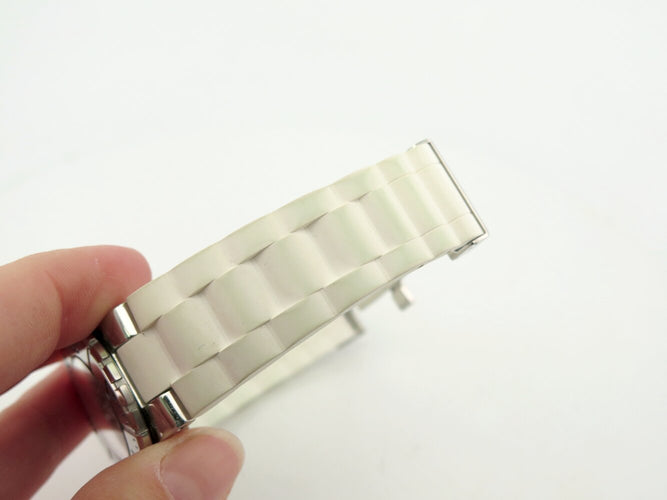 Montre Chaumet Class One - Montre quartz en acier 33 mm avec 13 diamants 58 Facettes 272064