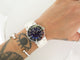 Montre Chaumet Class One - Montre quartz en acier 33 mm avec 13 diamants 58 Facettes 272064