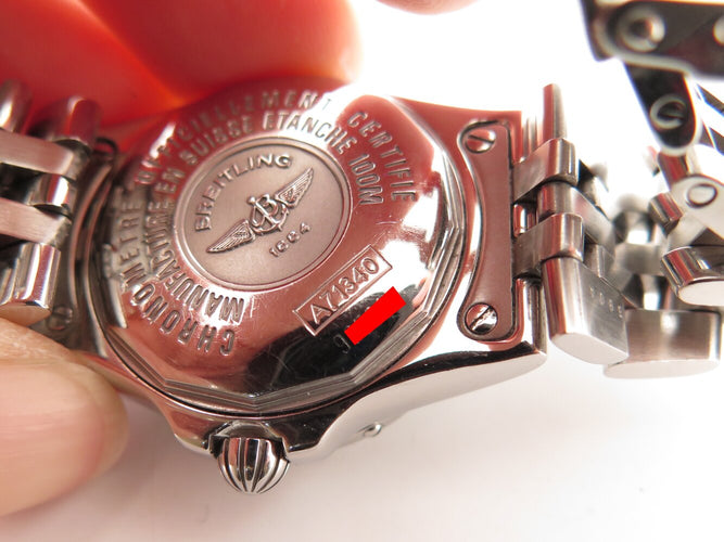 Montre Breitling Starliner A71340 - Montre femme 30 mm en acier à lunette diamants 58 Facettes 271883