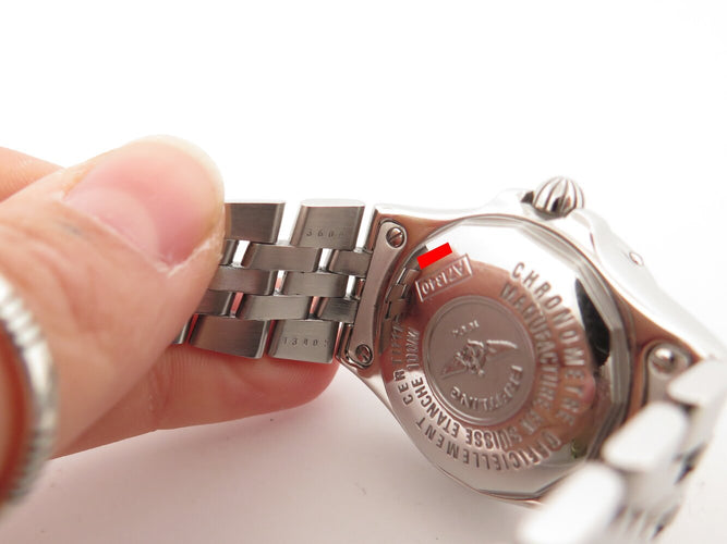 Montre Breitling Starliner A71340 - Montre femme 30 mm en acier à lunette diamants 58 Facettes 271883