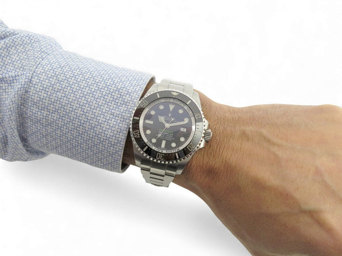 Montre Rolex - Montre Deepsea Sea-Dweller D-Blue 116660 automatique 44 mm (2017) 58 Facettes 271999