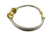 Bracelet FRED Force 10 Infinie - Bracelet grand modèle en or jaune 18k et acier 58 Facettes 271707