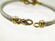 Bracelet FRED Force 10 Infinie - Bracelet grand modèle en or jaune 18k et acier 58 Facettes 271707