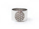 Bague 51 Dinh Van Anthea - Bague GM pavée en or blanc 18K et diamants 58 Facettes 271709