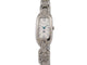Montre Celine Macadam Triomphe - Montre classique quartz 35 mm en acier palladié 58 Facettes 267061