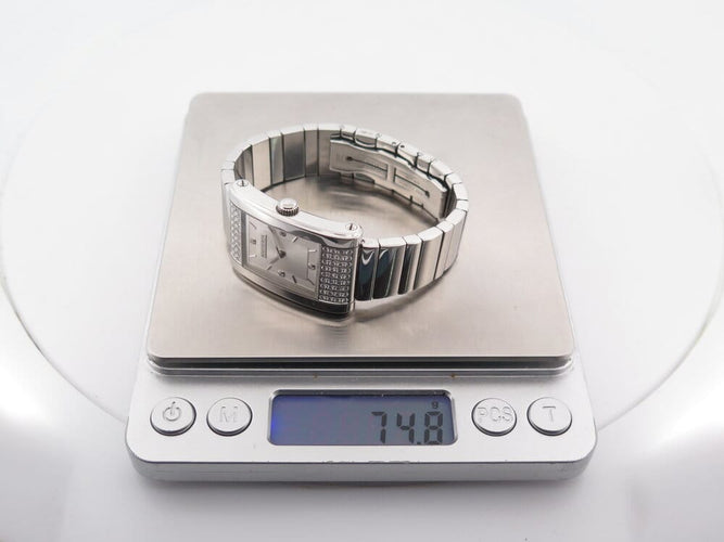 Montre Boucheron Reflet Icare - Montre quartz classique 34 mm en acier et diamants 58 Facettes 268397