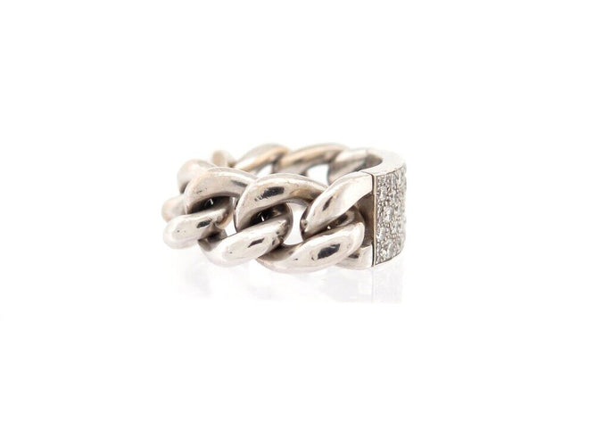 Bague 54 Christian Dior Gourmette GM - Bague en or blanc 18k et diamants 0,8 ct 58 Facettes 268958