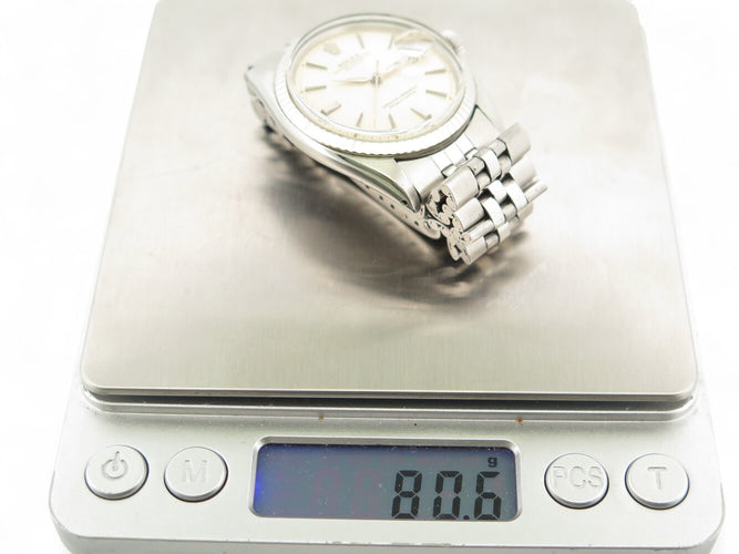 Montre Rolex Oyster Datejust 1601 - Montre 36 mm en acier et or 14k 58 Facettes 270144