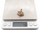 Bague 48 Bague marquise navette en or rose 18k et platine, 17 diamants 3,4 ct 58 Facettes 270710