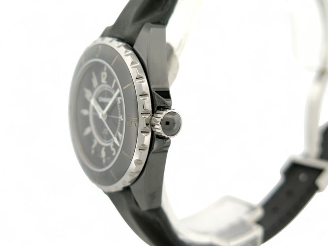 Montre Chanel - Montre J12 H5695 quartz 33 mm en céramique 58 Facettes 270890