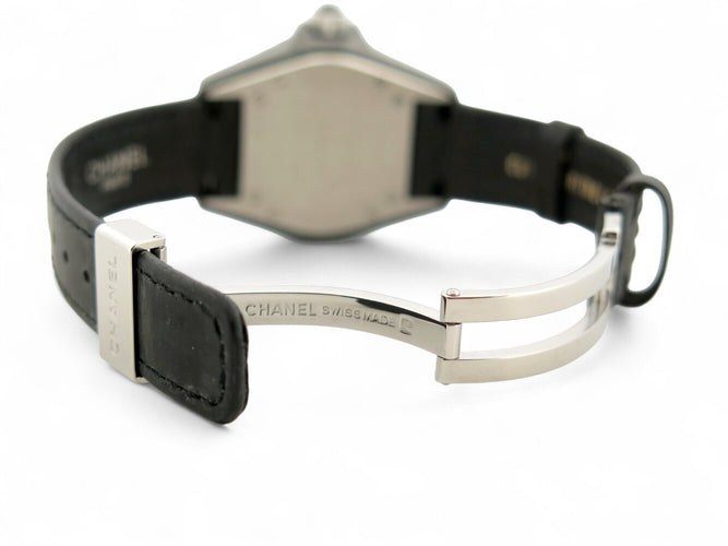Montre Chanel - Montre J12 H5695 quartz 33 mm en céramique 58 Facettes 270890