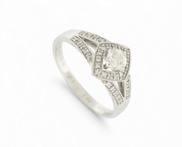 Bague 50 Mauboussin Love My Love - Bague en or blanc 18k et diamants 0,41 ct 58 Facettes 271099