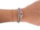 Bracelet FRED Grand Force 10 - Bracelet double tour en or blanc 18K et diamants 58 Facettes 271155