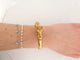 Bracelet vintage bracelet HERMES galop tete de cheval ravinet d'enfert plaque or 58 Facettes 272971