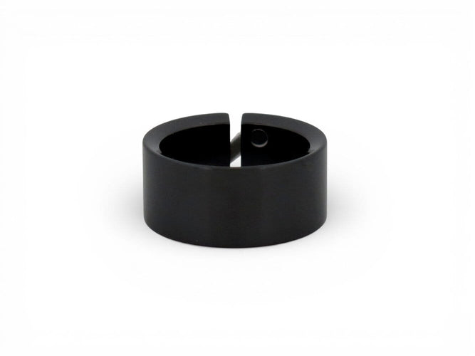 Bague 55 bague CHAUMET liens 081956 t55 en ceramique noir or blanc diamants 58 Facettes 272964