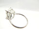 Bague 55 bague solitaire solitaire diamant taille emeraude 7ct t55 or blanc 18k 58 Facettes 271662