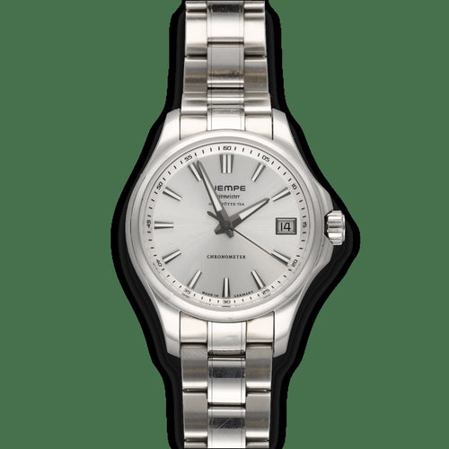 Montre Wempe Glashütte Zeitmeister - Montre chronomètre automatique en acier 36 mm 58 Facettes FB09920