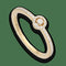 Bague 56 Messika Joy XS - Bague en or jaune 18 carats et diamants 0,20 ct 58 Facettes FB10992