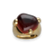 Bague 48 Pomellato Griffe - Bague en or jaune 18 carats et grenat, taille 48 58 Facettes FB11037
