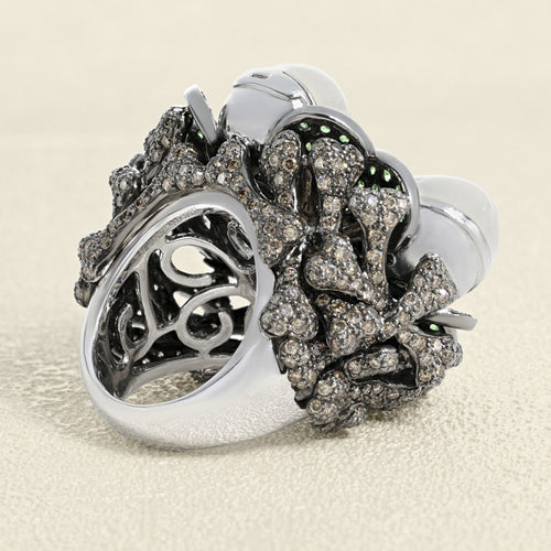 Bague 53 Lydia Courteille Catacombes - Bague en or gris et diamants 58 Facettes 61E00230