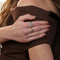 Bague 57 Bague vintage en or jaune 14 carats et 3 diamants 58 Facettes 2512014