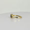Bague 57 Bague vintage en or jaune 14 carats et 3 diamants 58 Facettes 2512014