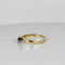 Bague 54 Bague chevron vintage en or jaune 14 carats et saphirs bleus 58 Facettes 2505009
