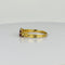 Bague 59 Bague vintage en or jaune 18k avec rubis et diamants 58 Facettes 2601012