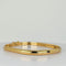 Bracelet Bracelet jonc carré vintage en or jaune 14 carats 58 Facettes 2508004