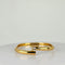 Bracelet Bracelet jonc carré vintage en or jaune 14 carats 58 Facettes 2508004