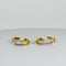 Boucles d'oreilles Boucles d'oreilles vintage - Créoles en or jaune 18 carats et diamants 58 Facettes 2505011