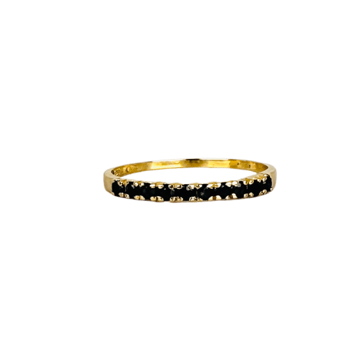 Bague 53 Bague vintage en or jaune 14 carats et saphirs bleus 58 Facettes 2511010