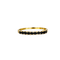 Bague 53 Bague vintage en or jaune 14 carats et saphirs bleus 58 Facettes 2511010