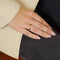 Bague 52 Bague vintage en or jaune 18 carats avec diamants et saphirs 58 Facettes 2310016