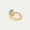 Bague 52 Pomellato Nudo Classique - Bague en or rose 18 carats et topaze (full set) 58 Facettes 58FC31-2