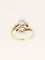 Bague 56 Belle Époque - Bague toi et moi en or 18k et platine, diamants 2 ct 58 Facettes 1200.5