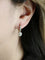 Boucles d'oreilles Boucles d’oreilles dormeuses anciennes en or jaune 18 carats, diamants et perles 58 Facettes 1199.5
